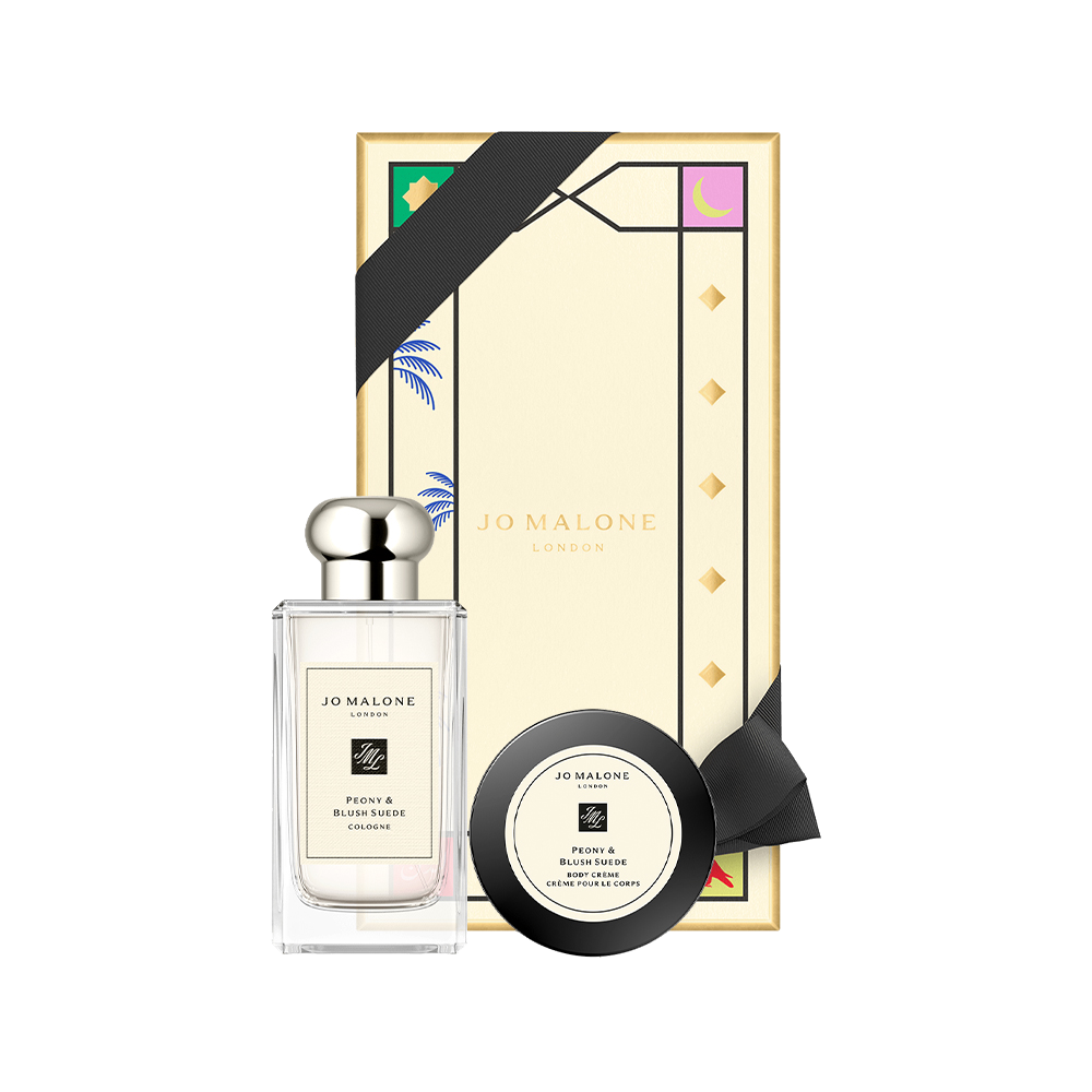 Peony & Blush Suede - Cologne & Body Creme Duo | Jo Malone UAE E-commerce  Site